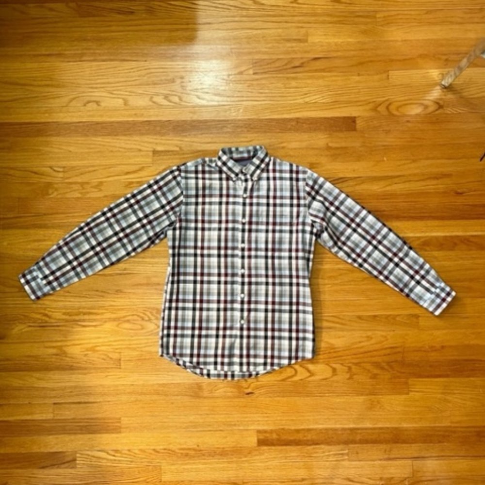 Men's Van Husen Gingham Dress Shirt